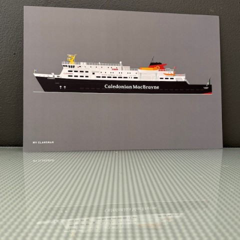 MV Clansman illustration - Made in Scotland MV Clansman illustration - Made in Scotland