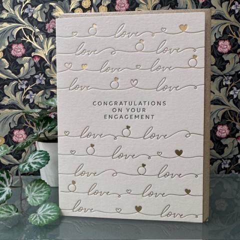 Engagement card - Congratulations on your engagement