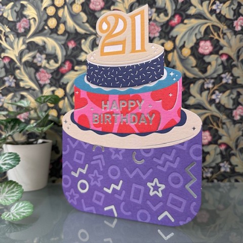 Birthday card 21 - 21 Happy Birthday Birthday card 21 - 21 Happy Birthday