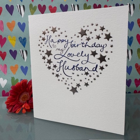 Birthday card husband - Happy birthday to my lovely husband Birthday card husband - Happy birthday to my lovely husband