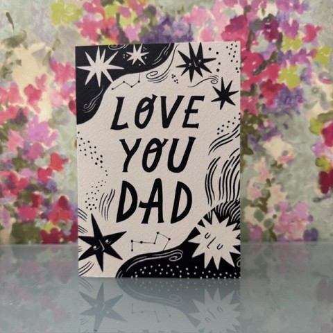 Father's Day card - Love you Dad