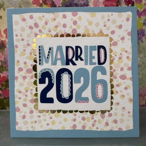 Wedding card - Married in 2026 Wedding card - Married in 2026