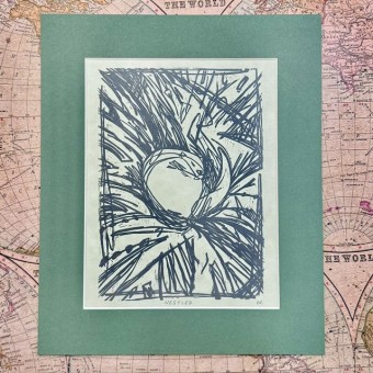 'Nestled' print - Made in Scotland