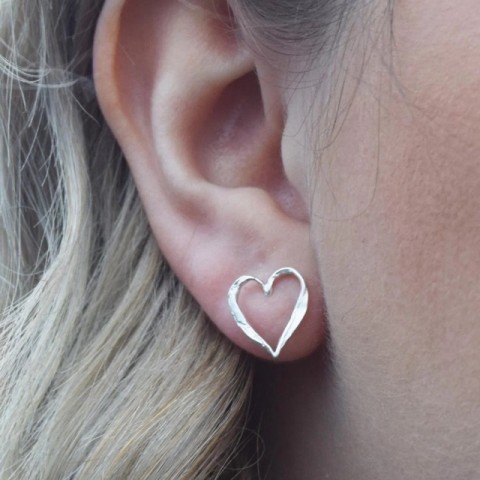 Handcrafted Scottish jewellery - Happily Ever After stud earrings