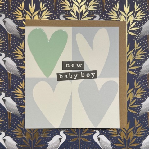 Baby card - New baby boy Baby card - New baby boy