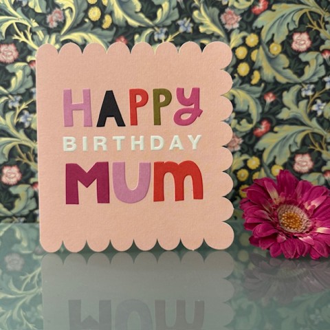 Birthday card Mum - Happy birthday mum Birthday card Mum - Happy birthday mum