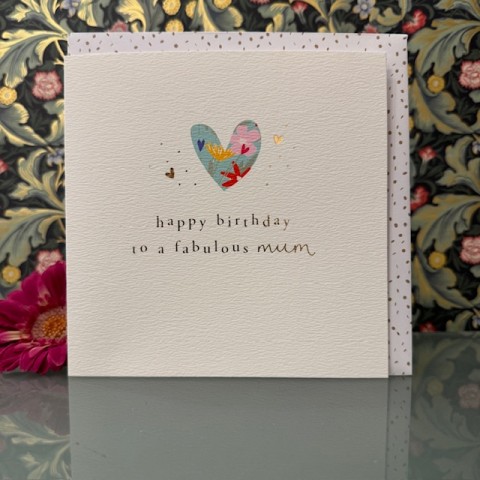 Birthday card Mum - Happy birthday to a fabulous mum Birthday card Mum - Happy birthday to a fabulous mum