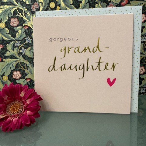 Birthday card Granddaughter - Gorgeous granddaughter Birthday card Granddaughter - Gorgeous granddaughter