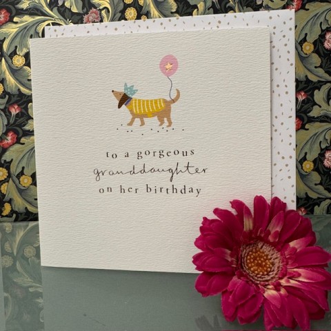 Birthday card Granddaughter- To a gorgeous granddaughter on her birthday Birthday card Granddaughter- To a gorgeous granddaughter on her birthday