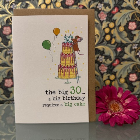 Birthday card 30 - The big 30.. Birthday card 30 - The big 30..